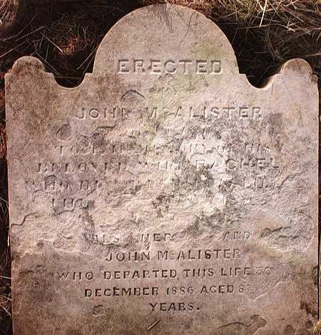 Billy Parish Graveyard - McAlister
