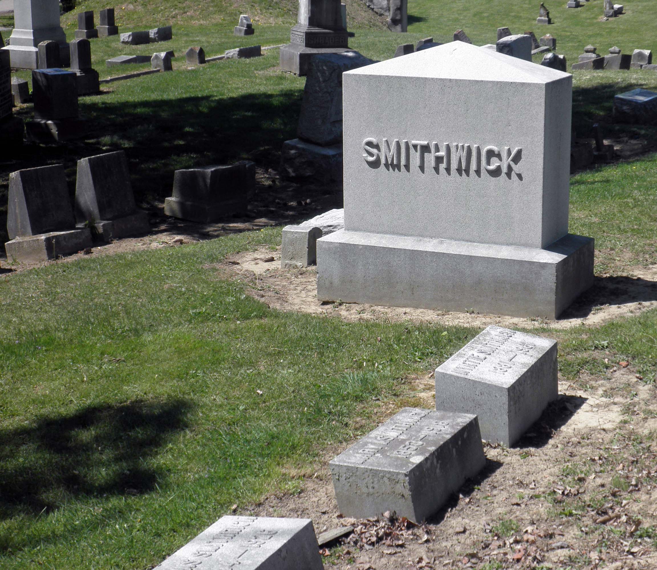 Thomas Smithwick - gravestone