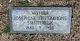 Josephine (FitzSimmons) Smithwick - footstone
